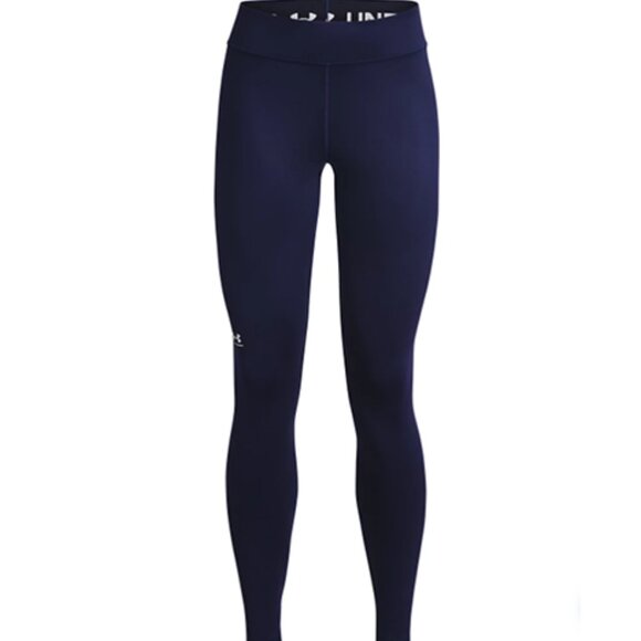 Under Armour Women's Authentics Leggings Navy S/P - Picture 1 of 6